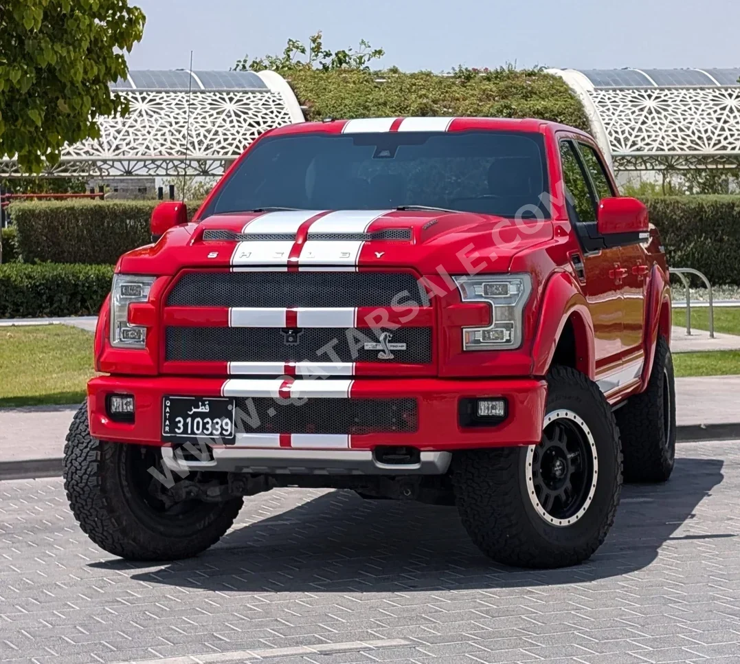 Ford  F  150 Shelby  2017  Automatic  70,250 Km  8 Cylinder  Four Wheel Drive (4WD)  Pick Up  Red
