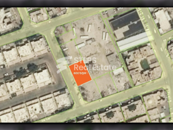 Lands For Sale in Doha  - Old Airport  -Area Size 600 Square Meter