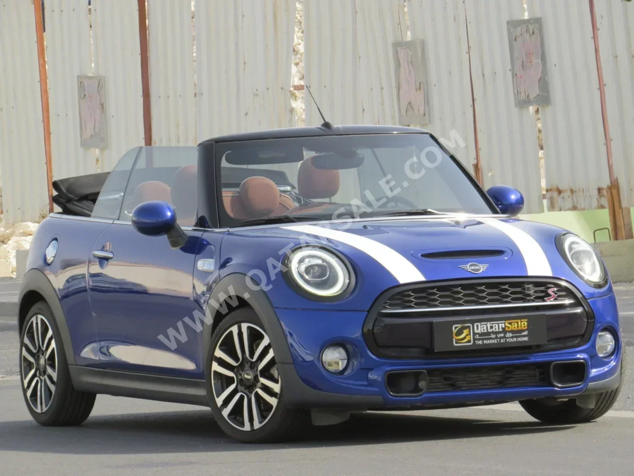 Mini  Cooper  S  2019  Automatic  18,700 Km  4 Cylinder  Front Wheel Drive (FWD)  Convertible  Blue