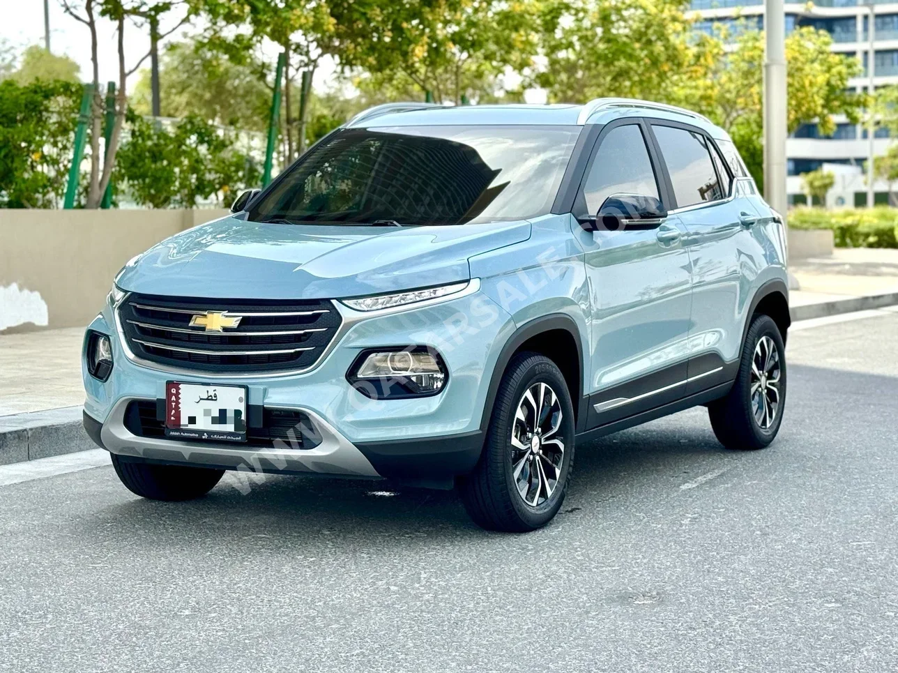 Chevrolet  Groove  Premier  2025  Automatic  3,500 Km  4 Cylinder  Front Wheel Drive (FWD)  Hatchback  Sky Blue  With Warranty