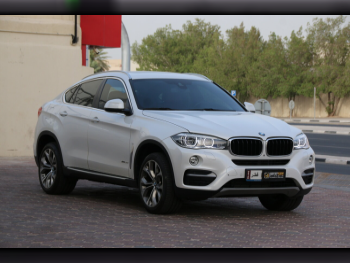 BMW  X-Series  X6  2018  Automatic  136,000 Km  6 Cylinder  Four Wheel Drive (4WD)  SUV  White