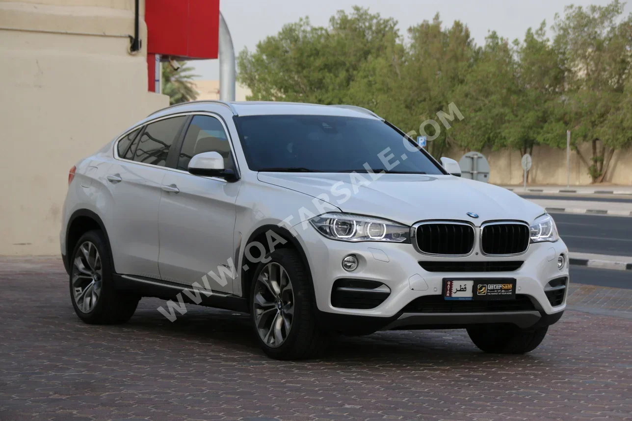 BMW  X-Series  X6  2018  Automatic  136,000 Km  6 Cylinder  Four Wheel Drive (4WD)  SUV  White