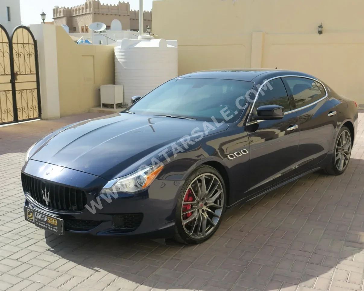 مزاراتي  جران كابريو  2016  اوتوماتيك  104,000 كم  8 سلندر  دفع خلفي  سيدان  أزرق غامق
