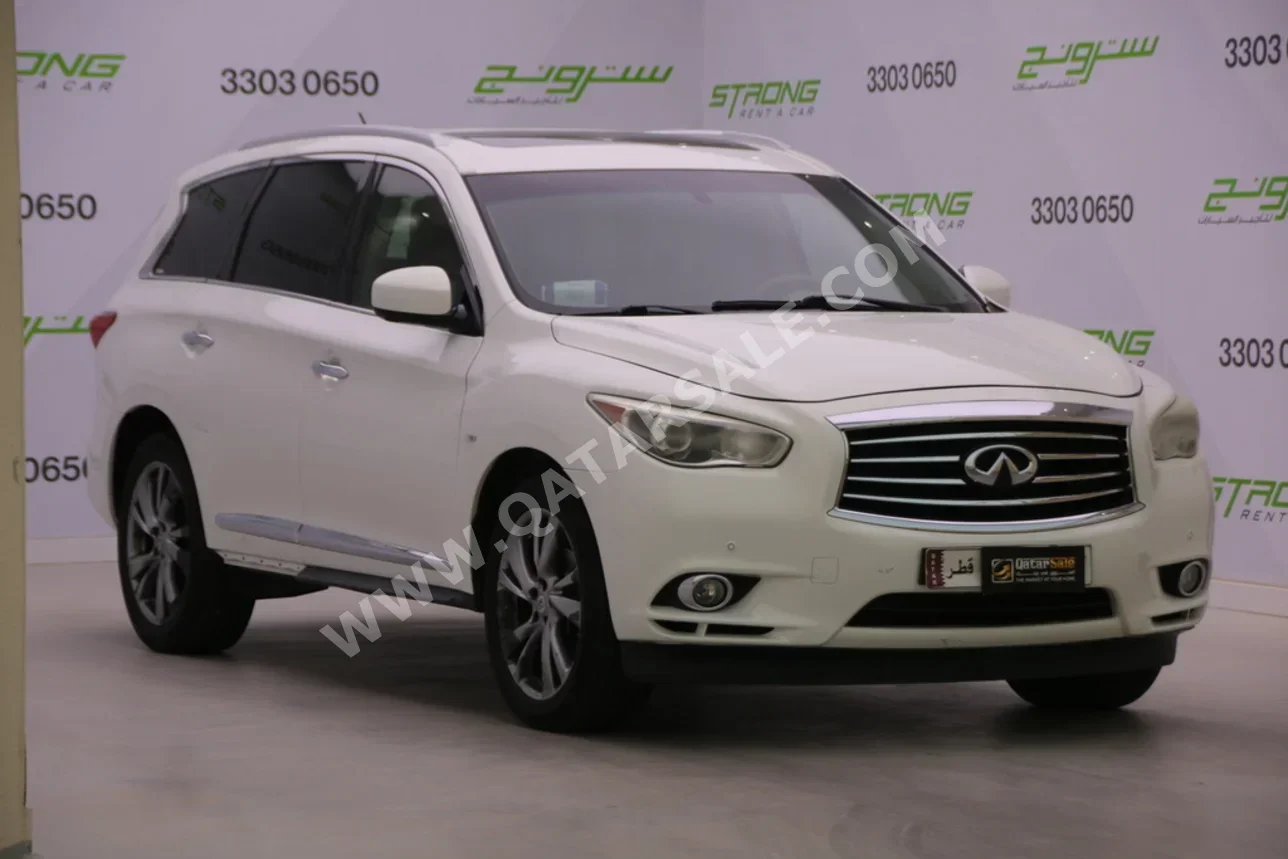 Infiniti  QX  60  2013  Automatic  181,000 Km  6 Cylinder  All Wheel Drive (AWD)  SUV  White