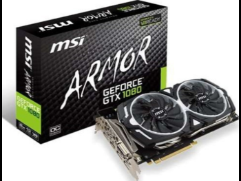 MSI  Nvidia Geforce  GTX 1080  GDDR5X /  8 GB