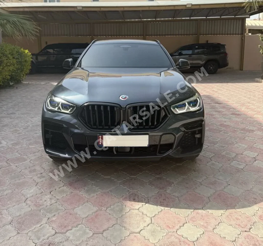 BMW  X-Series  X6 M50i  2023  Automatic  30,000 Km  8 Cylinder  Four Wheel Drive (4WD)  SUV  Gray  With Warranty