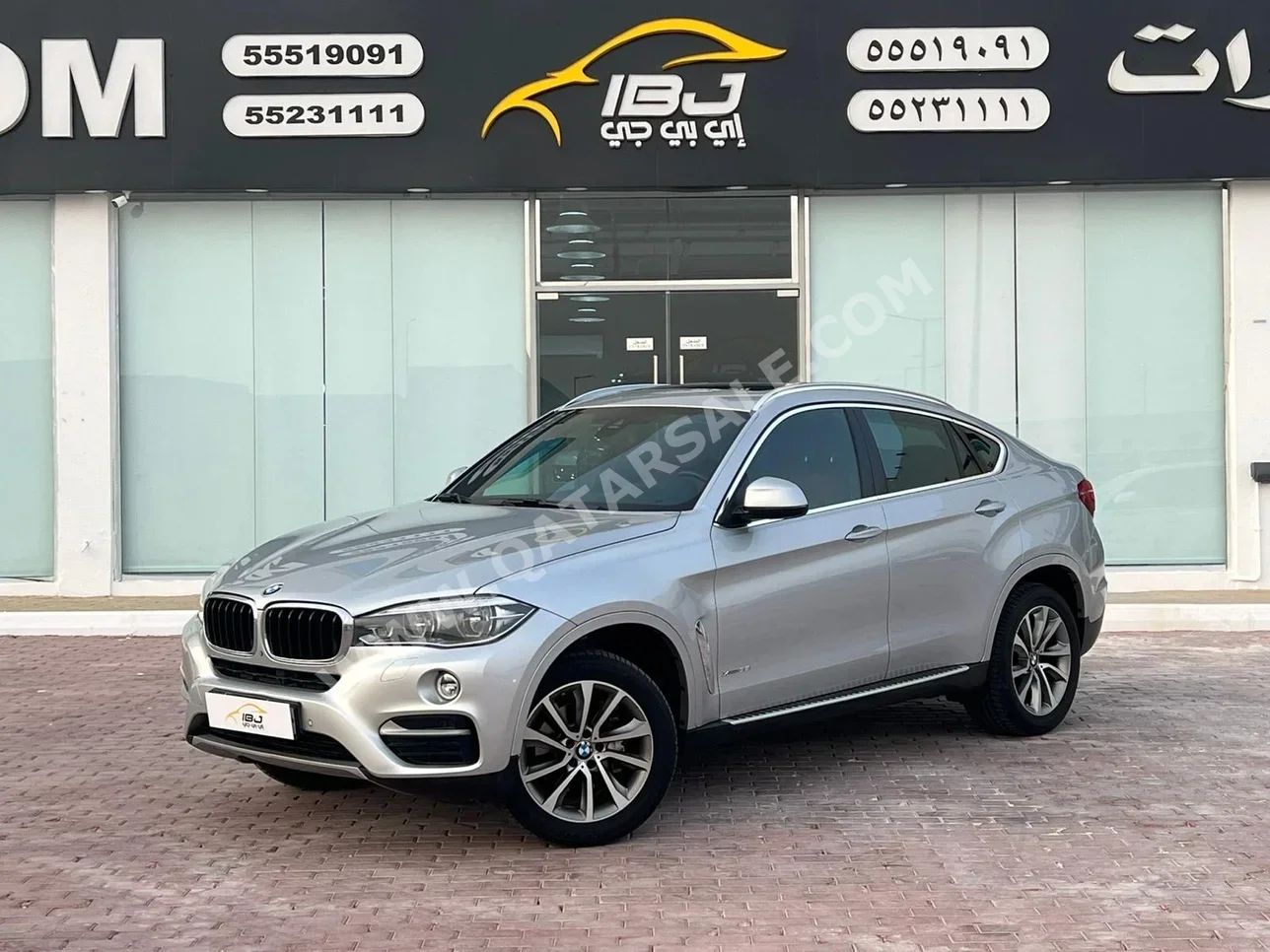 BMW  X-Series  X6  2016  Automatic  89,000 Km  6 Cylinder  Four Wheel Drive (4WD)  SUV  Silver