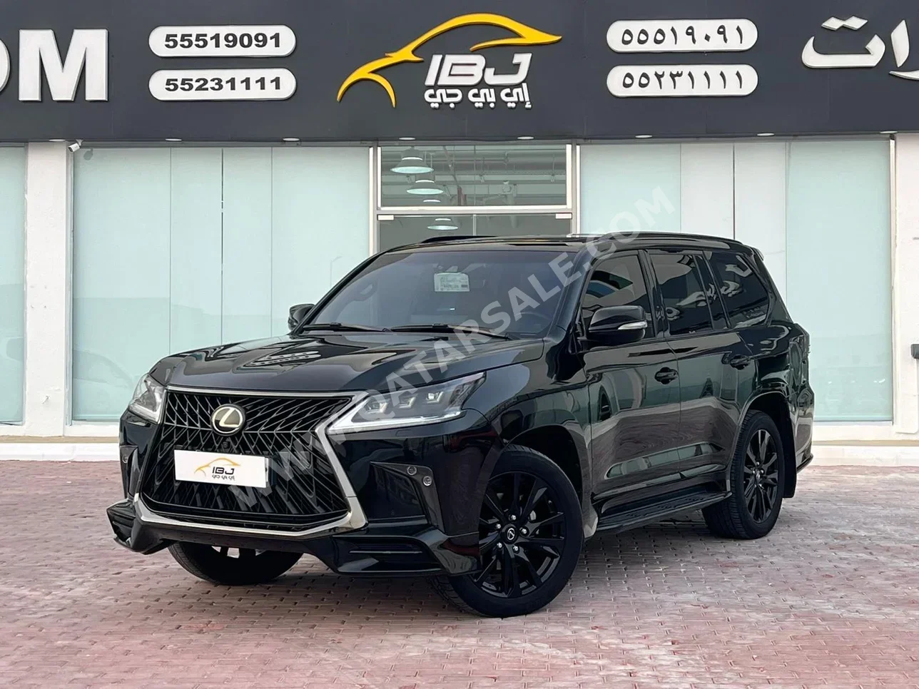 Lexus  LX  570 S Black Edition  2019  Automatic  107,000 Km  8 Cylinder  Four Wheel Drive (4WD)  SUV  Black
