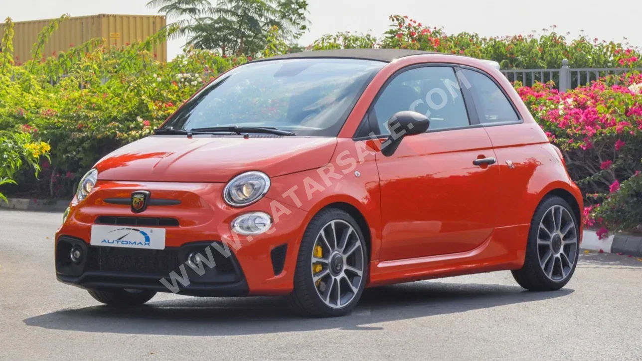 Fiat  695  Abarth  2024  Automatic  14,000 Km  4 Cylinder  Front Wheel Drive (FWD)  Hatchback  Orange  With Warranty