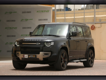 Land Rover  Defender  110 X  2023  Automatic  85,000 Km  6 Cylinder  Four Wheel Drive (4WD)  SUV  Black  With Warranty