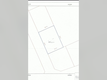Lands For Sale in Doha - Old Airport -Area Size 600 Square Meter