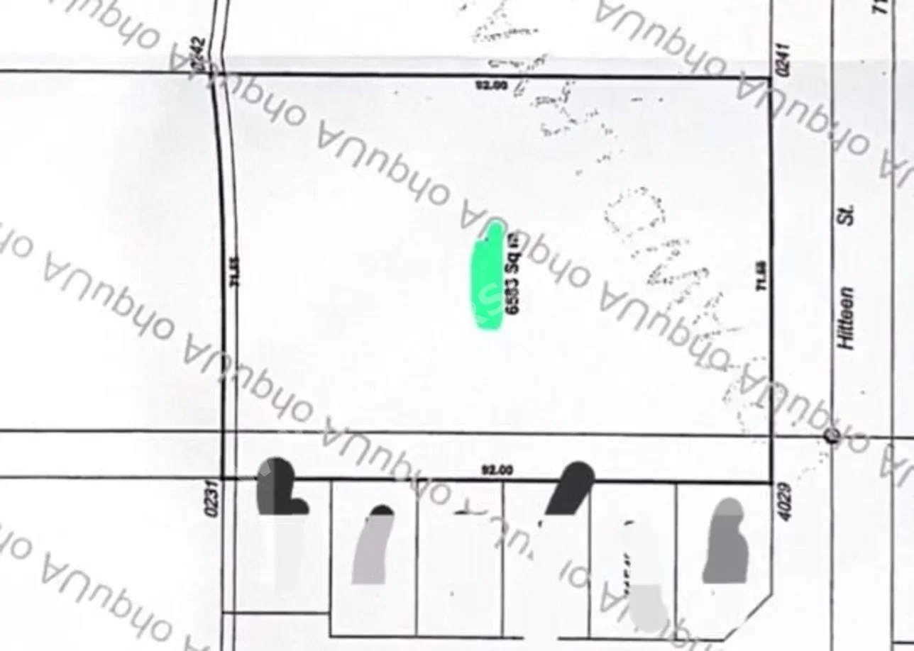 Lands For Sale in Umm Salal  - Umm Salal Ali  -Area Size 6,583 Square Meter