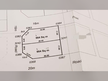 Lands For Sale in Al Wakrah - Al Wukair -Area Size 1,328 Square Meter