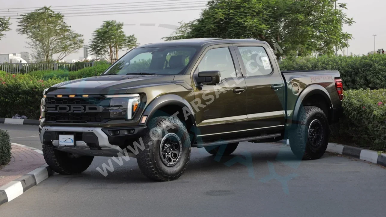 Ford  F  150  2025  Automatic  20 Km  6 Cylinder  Four Wheel Drive (4WD)  Pick Up  Green  With Warranty
