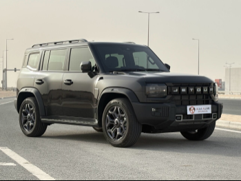 Jetour  T2  Luxury  2025  Automatic  14,500 Km  4 Cylinder  Four Wheel Drive (4WD)  SUV  Black  With Warranty