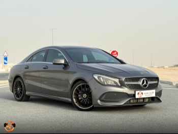 Mercedes-Benz  CLA  2018  Automatic  310,000 Km  4 Cylinder  Rear Wheel Drive (RWD)  Sedan  Gray