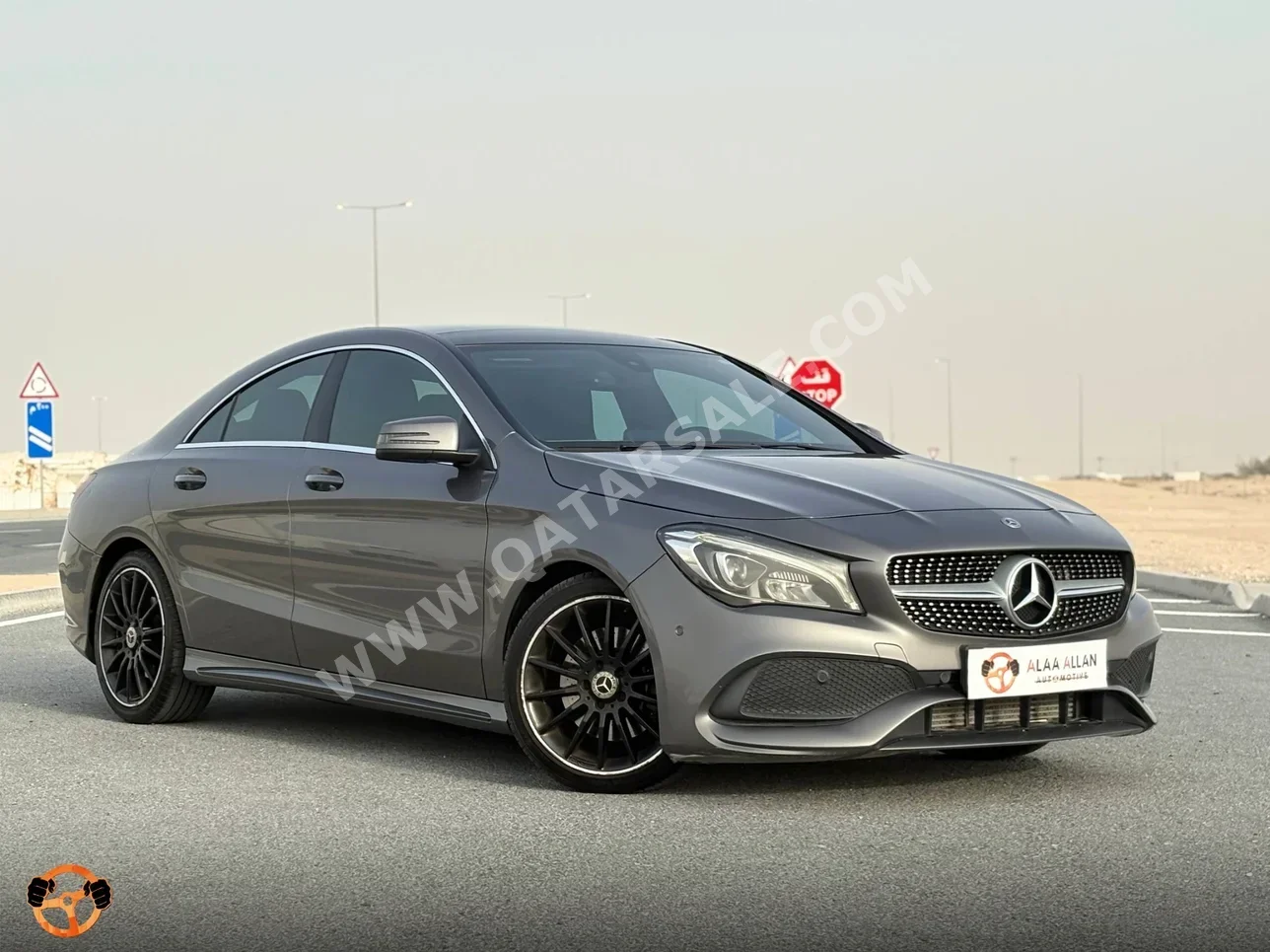 Mercedes-Benz  CLA  2018  Automatic  310,000 Km  4 Cylinder  Rear Wheel Drive (RWD)  Sedan  Gray