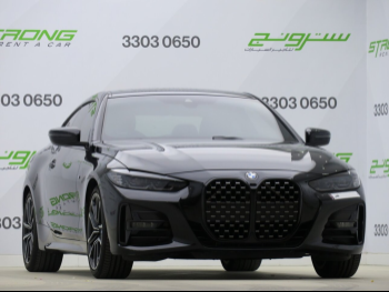 BMW  4-Series  430 I  2021  Automatic  77,000 Km  4 Cylinder  Rear Wheel Drive (RWD)  Sedan  Black  With Warranty