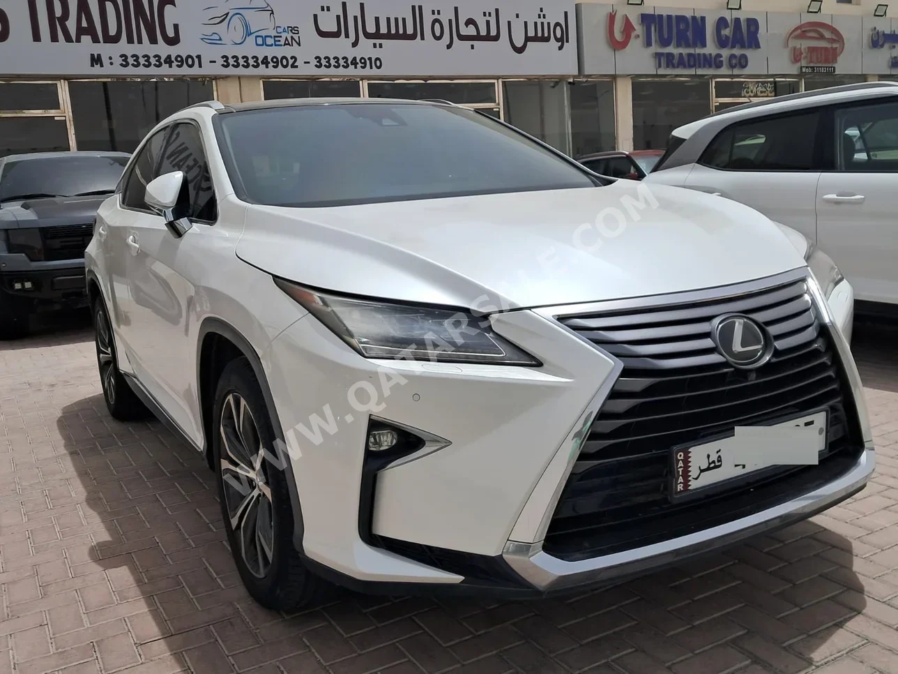 لكزس  ار اكس  350  2016  اوتوماتيك  90,000 كم  6 سلندر  دفع رباعي  اس يو في  أبيض