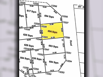 Lands For Sale in Al Wakrah  - Al Wukair  -Area Size 694 Square Meter