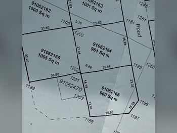 Lands For Sale in Al Wakrah - Al Wukair -Area Size 960 Square Meter