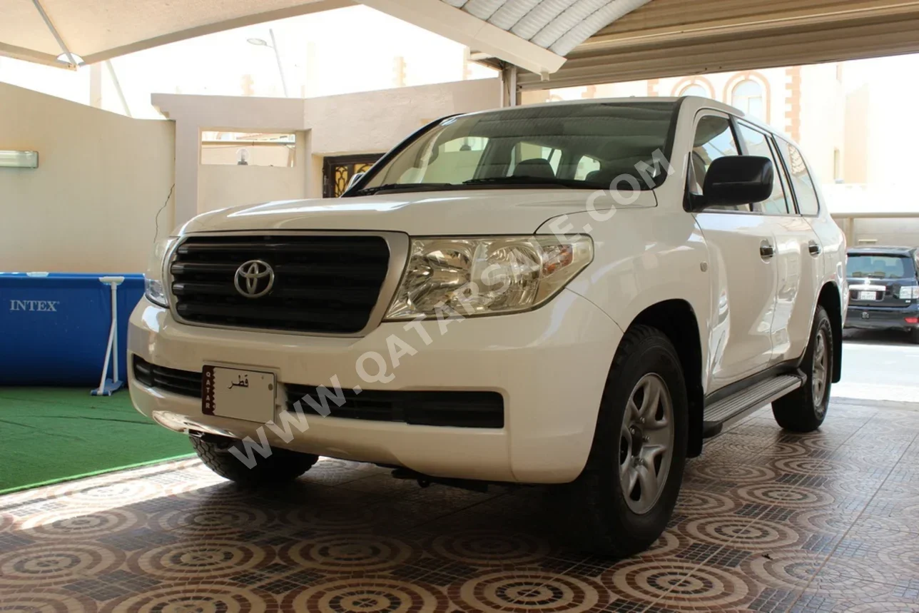 تويوتا  لاند كروزر  جي  2008  عادي  420,000 كم  6 سلندر  دفع رباعي  اس يو في  أبيض