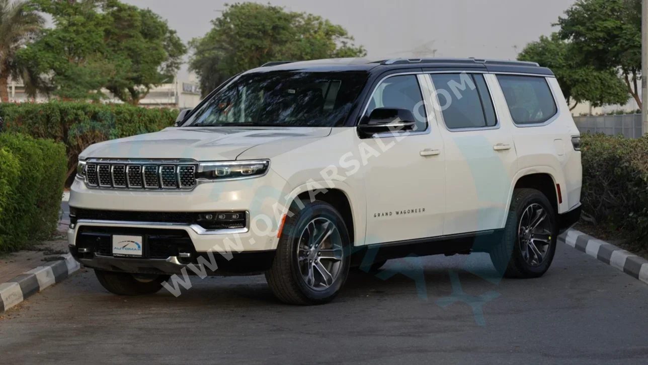 Jeep  Grand Wagoneer  Series 3  2023  Automatic  17 Km  6 Cylinder  Four Wheel Drive (4WD)  SUV  White  With Warranty