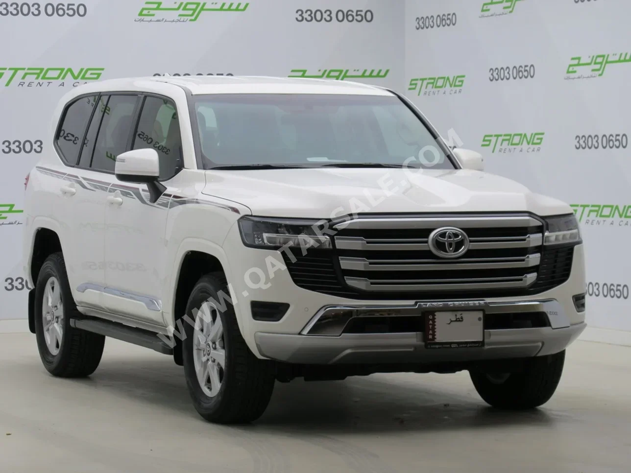 Toyota  Land Cruiser  GXR  2024  Automatic  17,000 Km  6 Cylinder  Four Wheel Drive (4WD)  SUV  White  With Warranty
