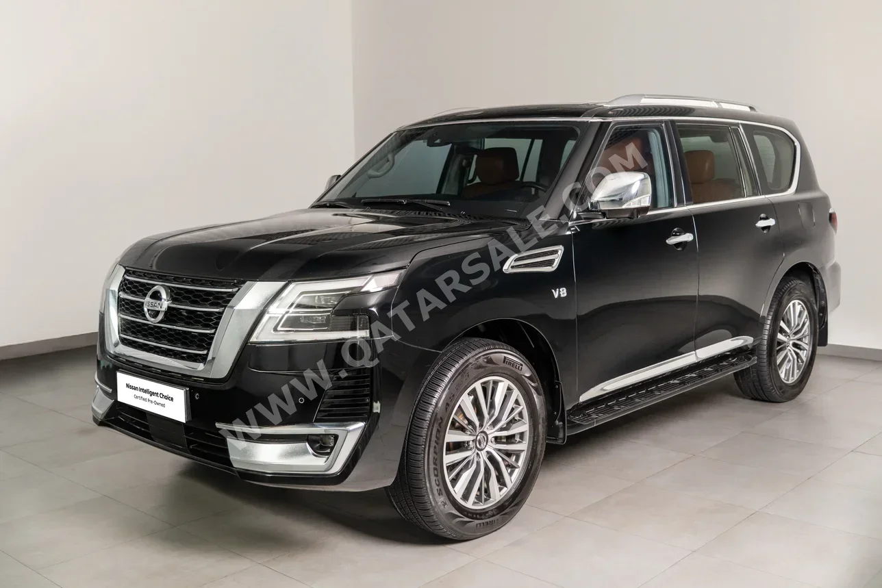 Nissan  Patrol  LE Platinum  2020  Automatic  113,437 Km  8 Cylinder  Four Wheel Drive (4WD)  SUV  Black