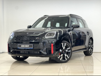 Mini  Cooper  CountryMan JCW  2025  Automatic  6,000 Km  4 Cylinder  All Wheel Drive (AWD)  Hatchback  Black  With Warranty