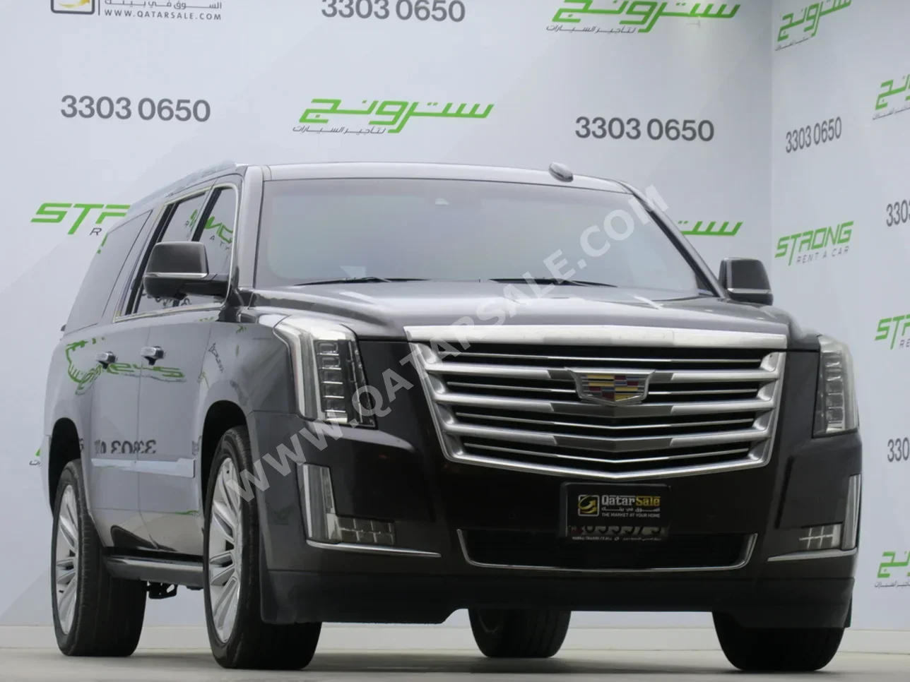 Cadillac  Escalade  2015  Automatic  191,000 Km  8 Cylinder  Four Wheel Drive (4WD)  SUV  Gray