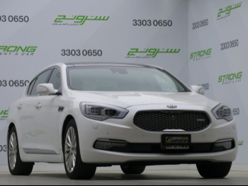 Kia  Quoris  2016  Automatic  87,000 Km  8 Cylinder  Four Wheel Drive (4WD)  Sedan  White