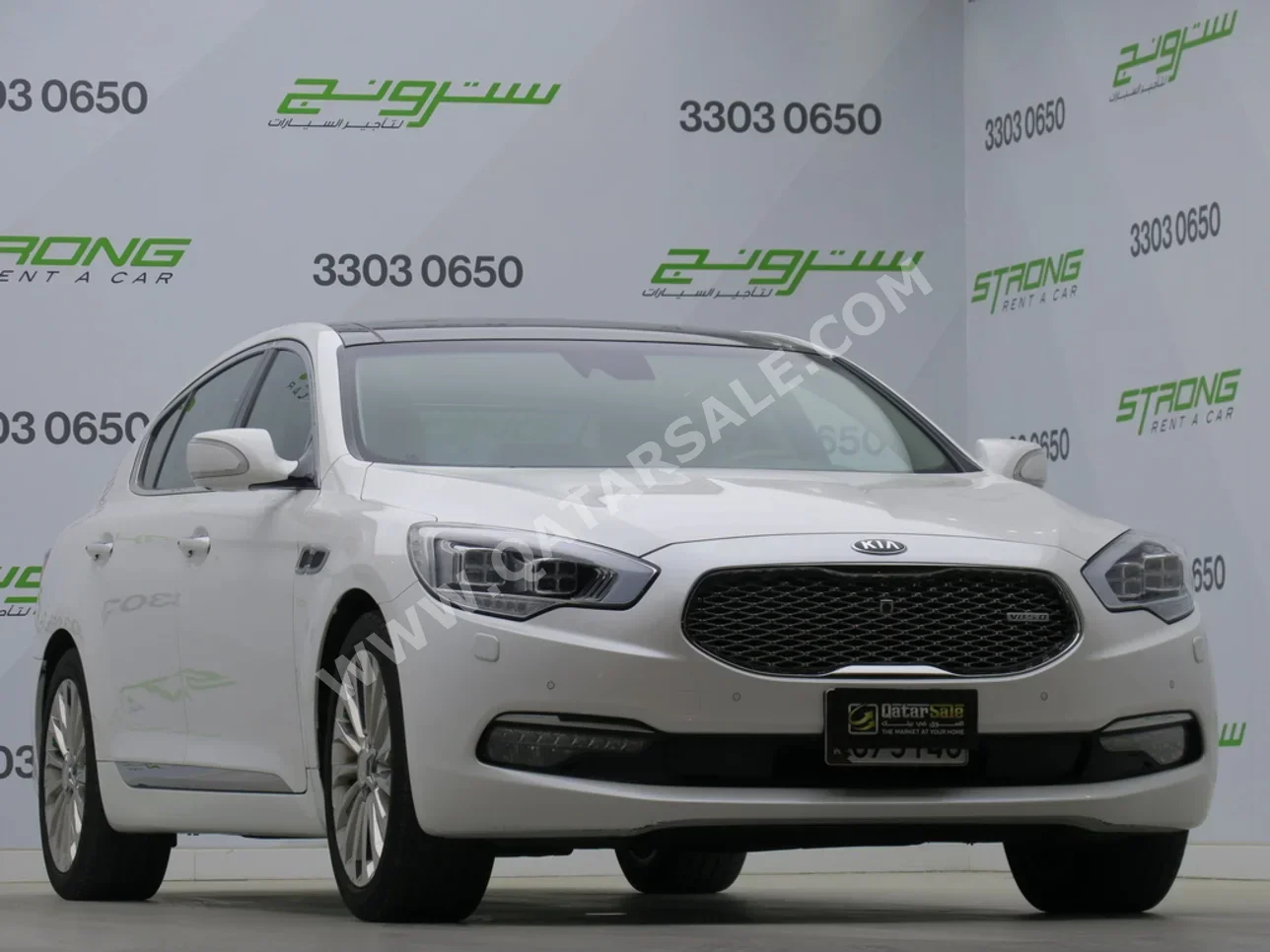 Kia  Quoris  2016  Automatic  87,000 Km  8 Cylinder  Four Wheel Drive (4WD)  Sedan  White