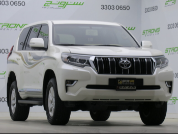 Toyota  Prado  2023  Automatic  36,000 Km  6 Cylinder  Four Wheel Drive (4WD)  SUV  Pearl  With Warranty