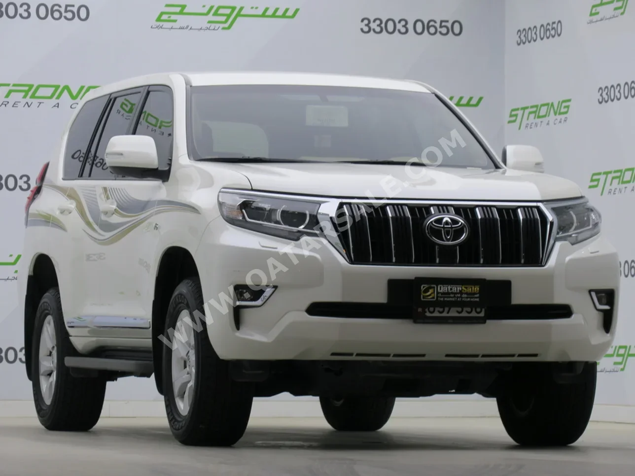 Toyota  Prado  2023  Automatic  36,000 Km  6 Cylinder  Four Wheel Drive (4WD)  SUV  Pearl  With Warranty