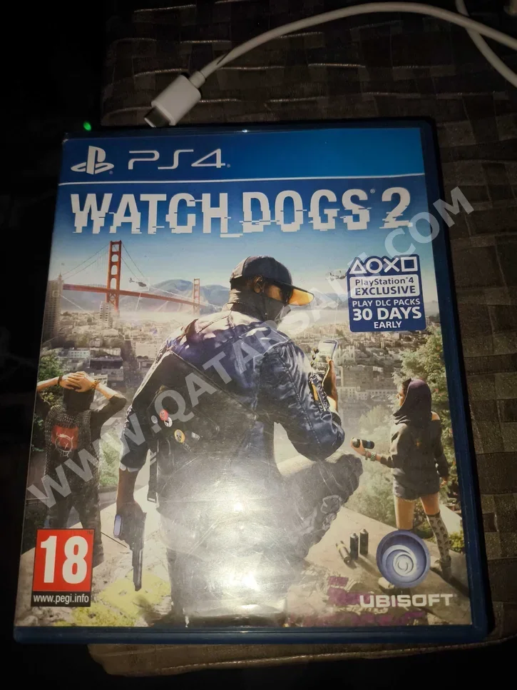 Watch Dogs 2  - PlayStation 4  Video Games CDs