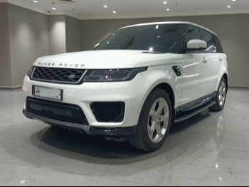 Land Rover  Range Rover  Sport  2019  Automatic  59,000 Km  6 Cylinder  Four Wheel Drive (4WD)  SUV  White
