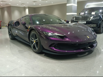 Ferrari  GTB  296  2024  Tiptronic  6,000 Km  8 Cylinder  All Wheel Drive (AWD)  Coupe / Sport  Purple  With Warranty