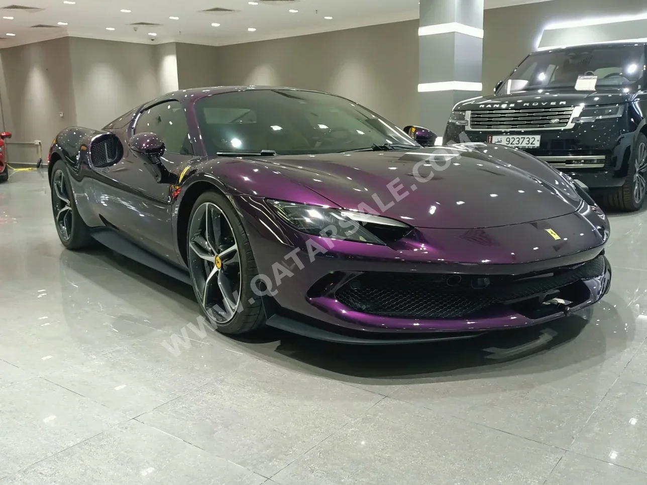 Ferrari  GTB  296  2024  Tiptronic  6,000 Km  8 Cylinder  All Wheel Drive (AWD)  Coupe / Sport  Purple  With Warranty