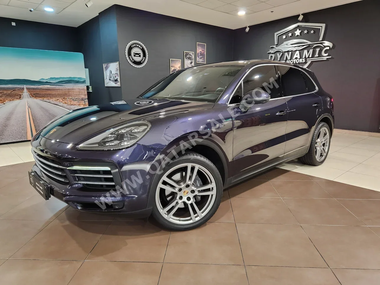 Porsche  Cayenne  Exclusive  2019  Automatic  99,000 Km  6 Cylinder  Four Wheel Drive (4WD)  SUV  Blue  With Warranty