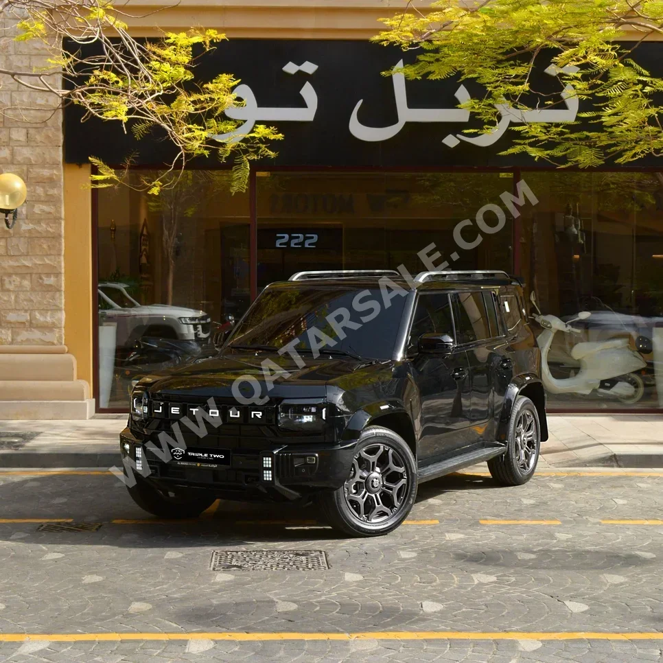 Jetour  T2  I-DM  2025  Automatic  600 Km  4 Cylinder  Four Wheel Drive (4WD)  SUV  Black  With Warranty