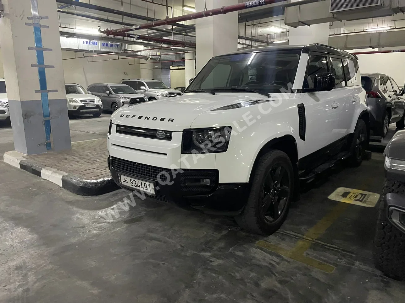 Land Rover  Defender  110 HSE  2020  Automatic  158,000 Km  6 Cylinder  Four Wheel Drive (4WD)  SUV  White  With Warranty