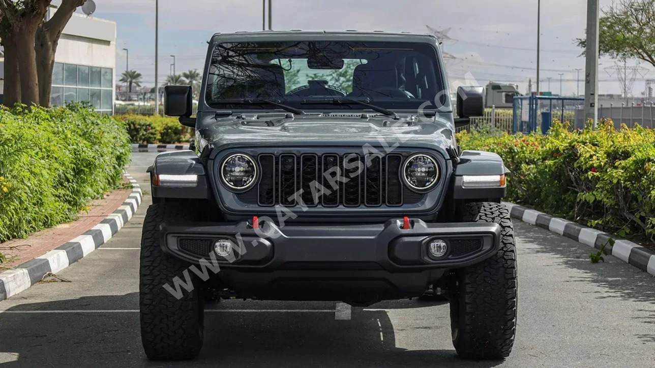 Jeep  Wrangler  Rubicon X  2025  Automatic  0 Km  4 Cylinder  Four Wheel Drive (4WD)  SUV  Gray  With Warranty
