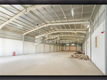 Warehouses & Stores - Al Rayyan  - Industrial Area  -Area Size: 800 Square Meter