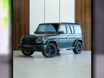 Mercedes-Benz  G-Class  63 AMG  2024  Automatic  21,394 Km  8 Cylinder  Four Wheel Drive (4WD)  SUV  Black  With Warranty