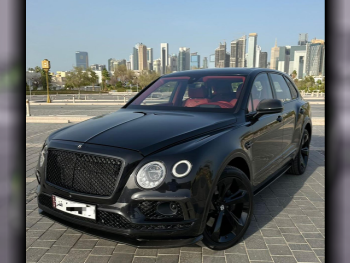 Bentley  Bentayga  2018  Automatic  177,000 Km  8 Cylinder  Four Wheel Drive (4WD)  SUV  Black