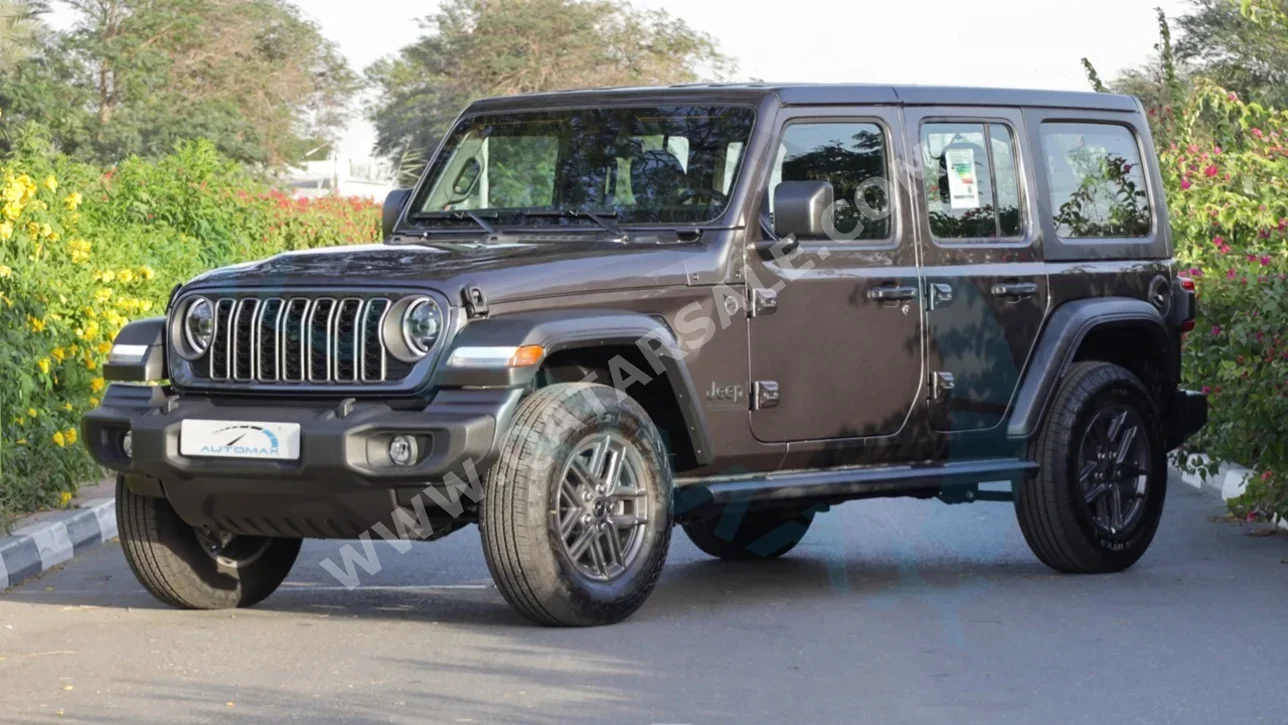 Jeep  Wrangler  Sport Plus  2025  Automatic  0 Km  4 Cylinder  Four Wheel Drive (4WD)  SUV  Gray  With Warranty
