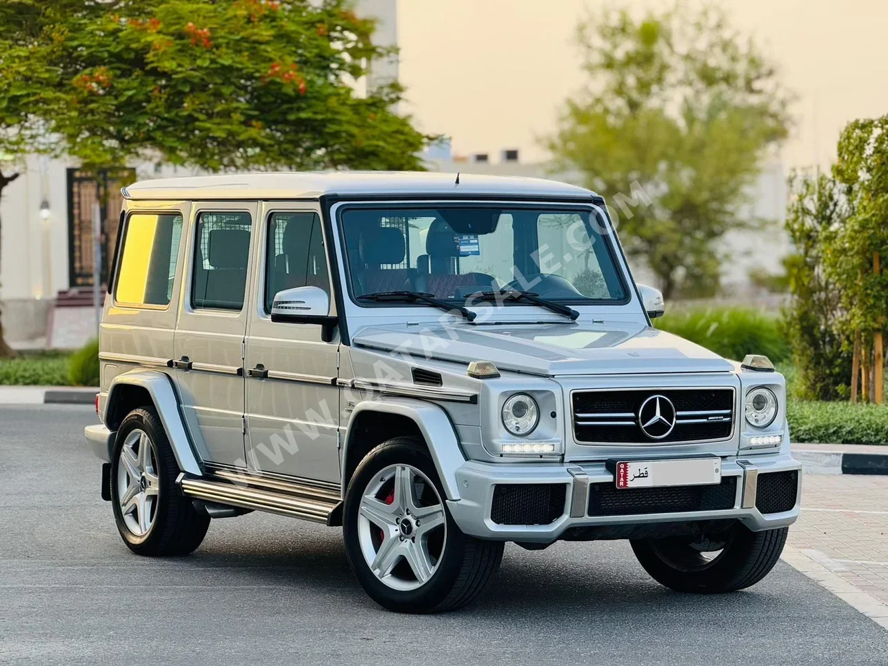Mercedes-Benz  G-Class  63 AMG  2015  Automatic  87,000 Km  8 Cylinder  Four Wheel Drive (4WD)  SUV  Silver