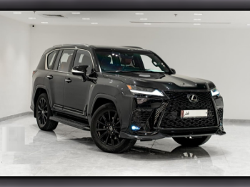 Lexus  LX  600 F Sport  2024  Automatic  25,000 Km  6 Cylinder  Four Wheel Drive (4WD)  SUV  Black  With Warranty