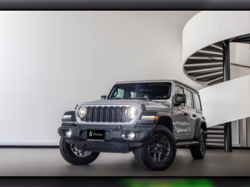 Jeep  Wrangler  Sport  2024  Automatic  0 Km  4 Cylinder  Four Wheel Drive (4WD)  SUV  Silver  With Warranty